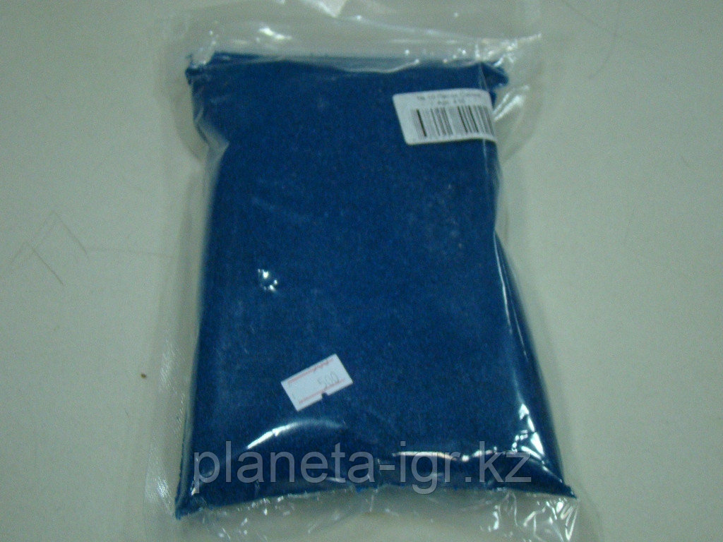 Цветной песок. Песок в пакете "Синий" (№10) арт.410 (1000гр.)
