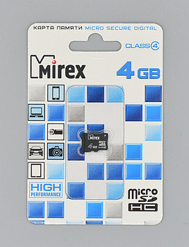 SD карта Mirex 4GB