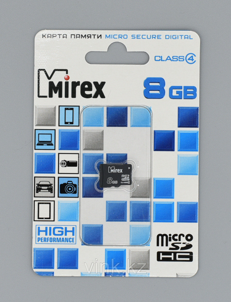 SD карта Mirex 8GB