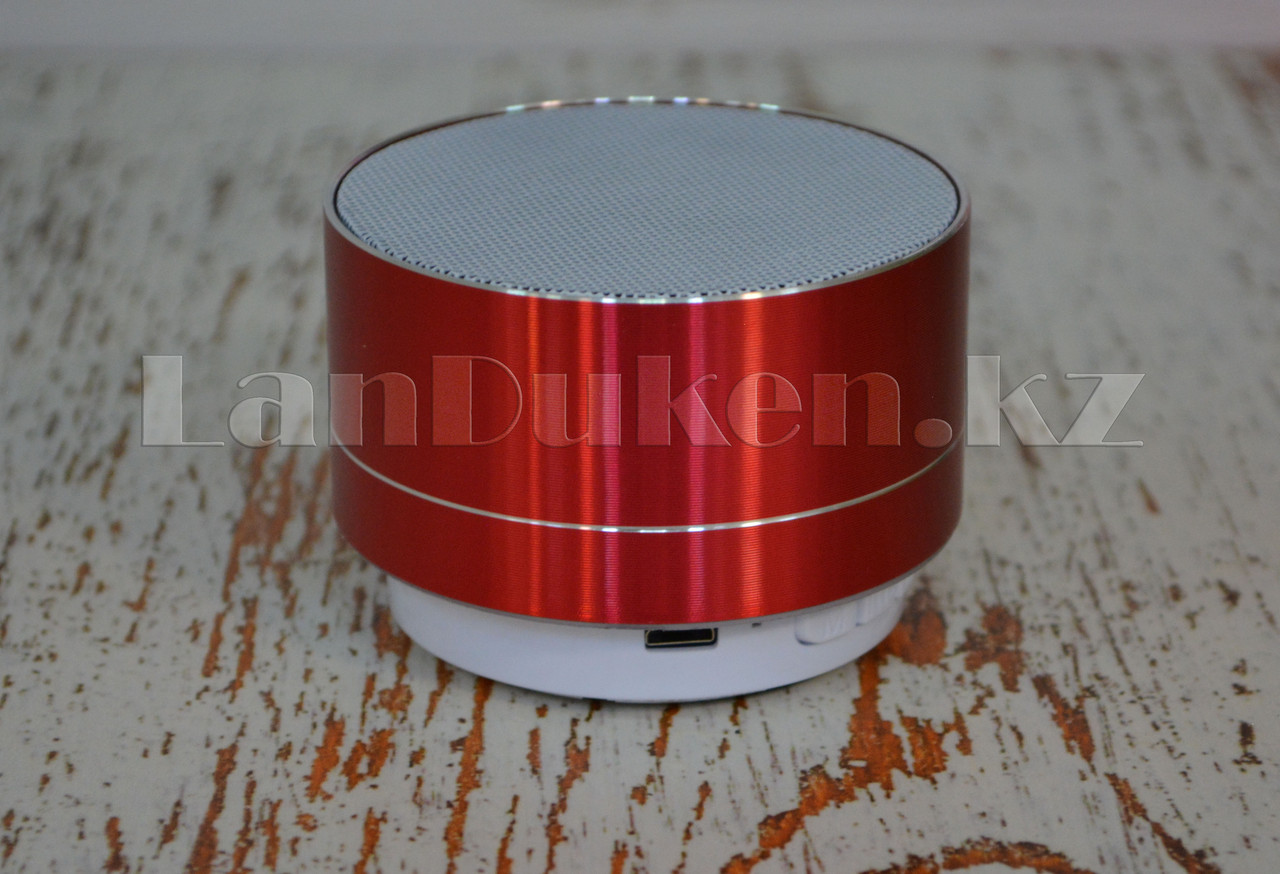 Music mini speaker v2.1 қызыл түспен жарықтандырылған портативті Bluetooth динамигі - фото 4 - id-p54233836