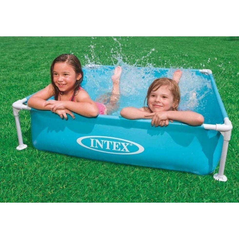 Каркасный детский бассейн "Mini Frame Pool Intex" (122* 122* 30 см)