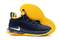 Баскетбольные кроссовки Nike Lebron 15 Low (низкие) Blue