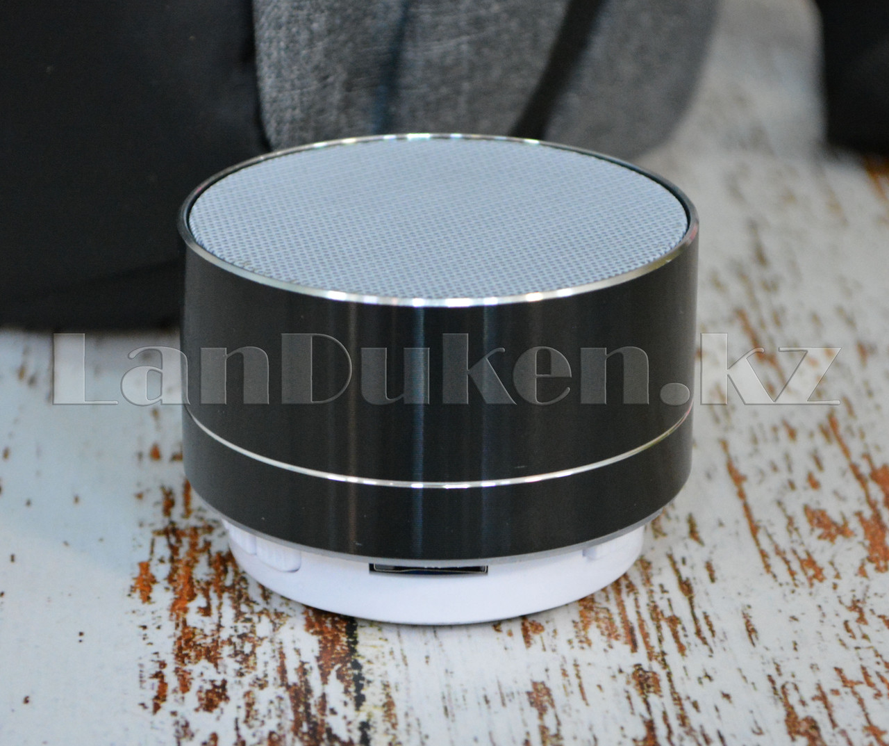 Портативная Bluetooth колонка с подсветкой (music mini speaker v2.1) черная - фото 5 - id-p54244925