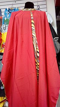 Пеньюар К023 с галстуком красный/черный 