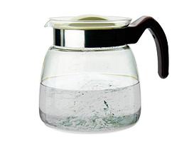 9335 FISSMAN Чайник для кипячения воды или заваривания чая COLAZIONE 1800 мл с индукционным дном (стекло)
