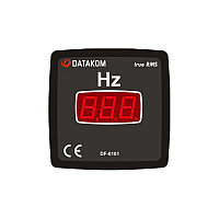 Щитовой измерительный прибор Datakom DF-0101 частотомер, 1-фазный, 72x72