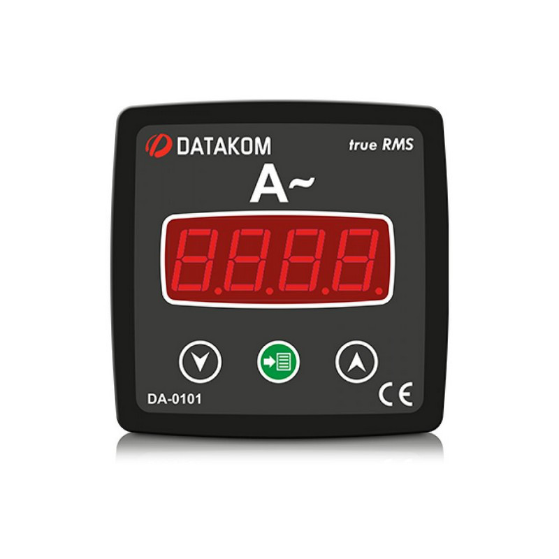 Щитовой измерительный прибор Datakom DA-0101 амперметр, 1-фазный, 72х72