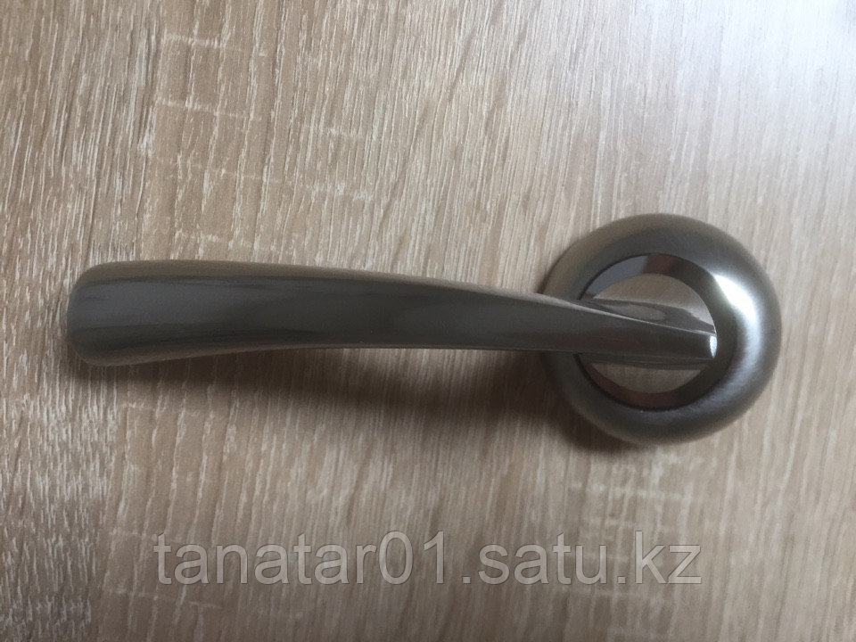 Дверная ручка Корона L012 серебро