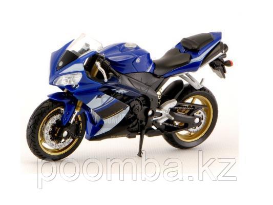 Мотоцикл Welly Yamaha YZF-R1 1:18 синий