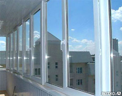 Остекление балкона ПВХ - фото 1 - id-p54528965