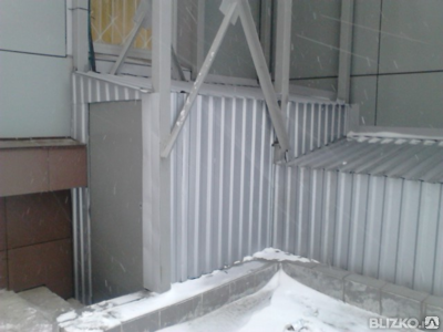 Балкон алюминиевый