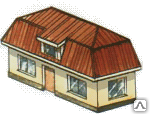 Мансардная вальмовая крыша - фото 1 - id-p54529551