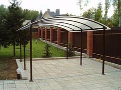 Навес из поликарбоната