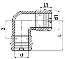 Отвод электросварной 32-90* SDR 11, фото 2