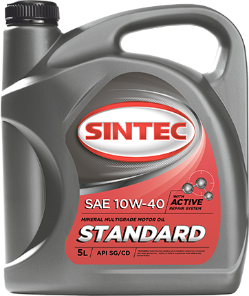 SINTEC масло Станд.SAE 10w40 SG/CD 1л