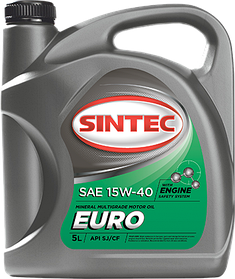 SINTEC EURO SAE 15W-40 API SJ/CF 5л