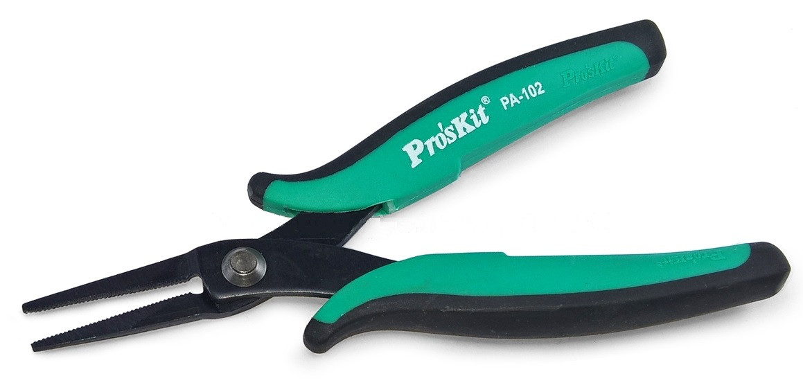 Pro'sKit PA-102 Длинногубцы прямые,150 мм