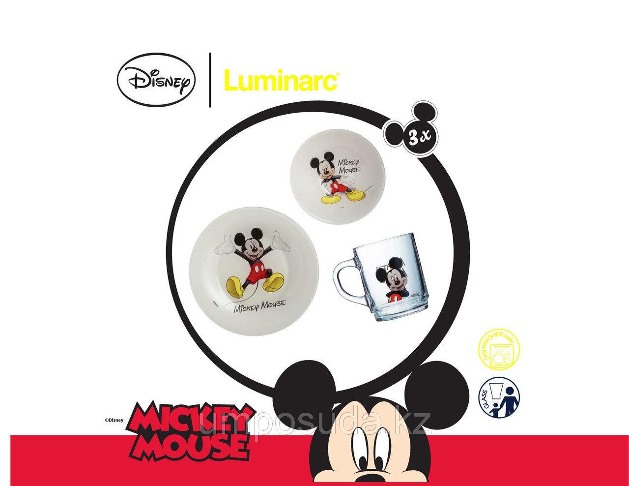 Детский Набор Luminarc DISNEY MICKEY COLORS (3 пр.)