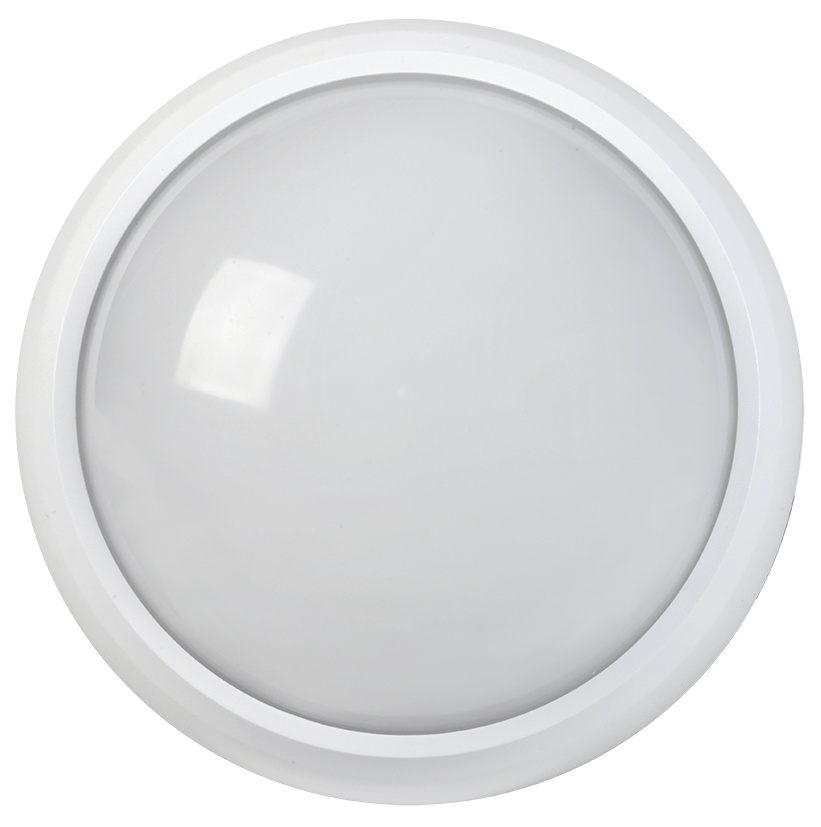 Светильник светодиодный ДПО 3010 8Вт 4500K IP54 круг белый пластик - фото 1 - id-p54555452