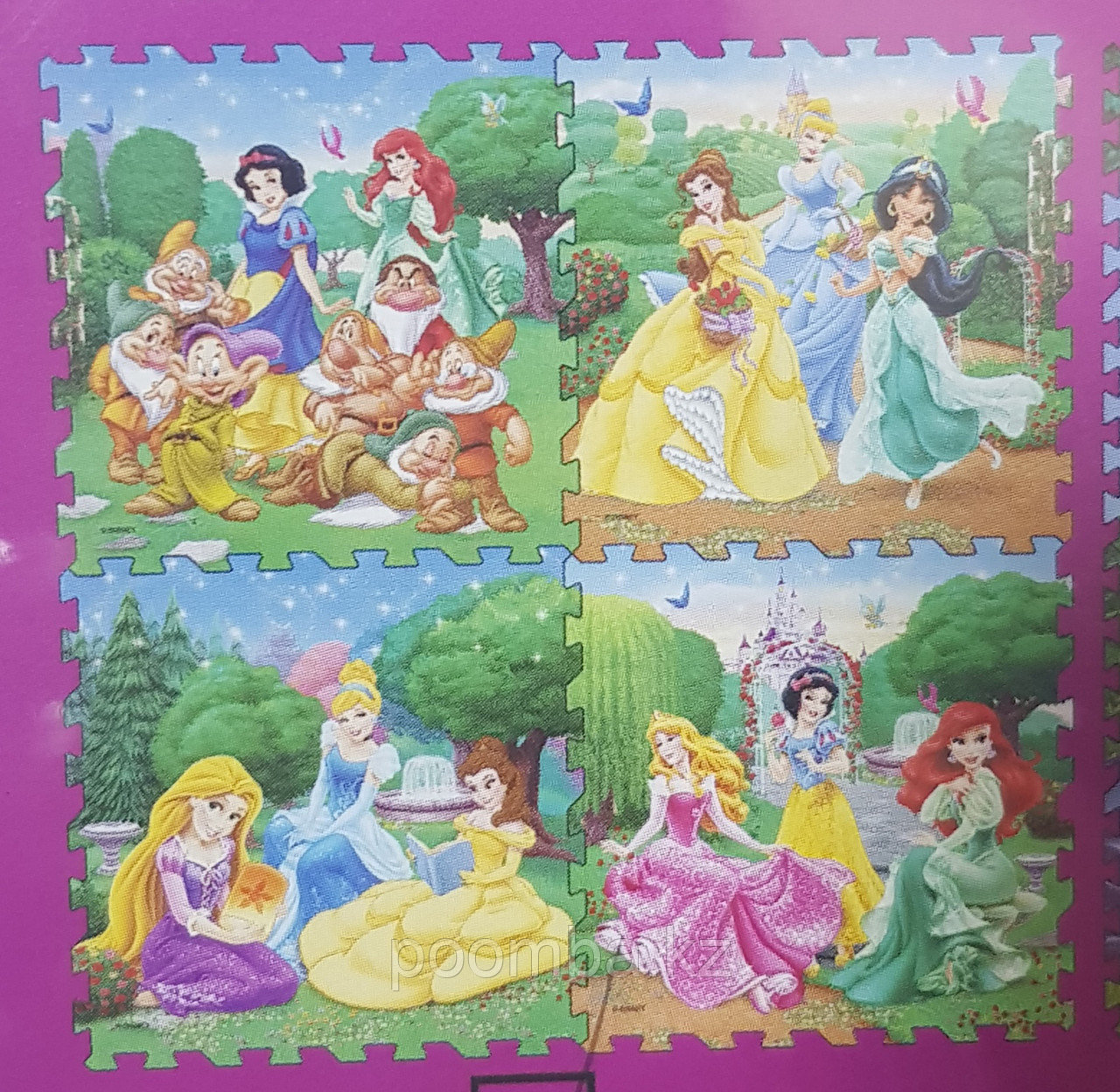 Коврик-пазл "Disney Принцессы"