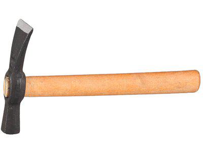 Молоток-кирочка каменщика с деревянной рукояткой Зубр (400 г) - фото 1 - id-p54576202