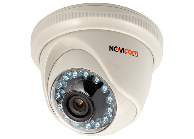 NOVICAM AC11 1Мп внутренняя купольная AHD камера с ИК-подсветкой до 10м., фото 2