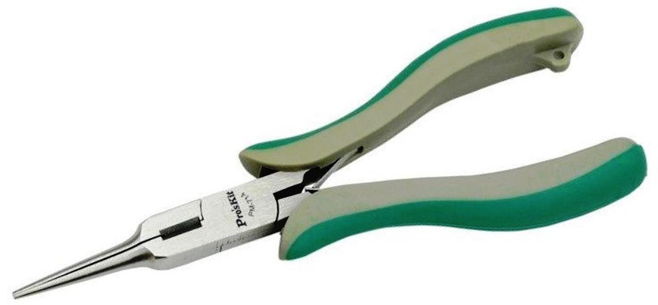 Pro`skit PM-714 Длинногубцы с режущими кромками, 150 мм