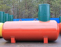 Резервуары подземного размещения отопительные,с высоким патрубком,кожух диаметр 1200 мм. ПОП- 6,6