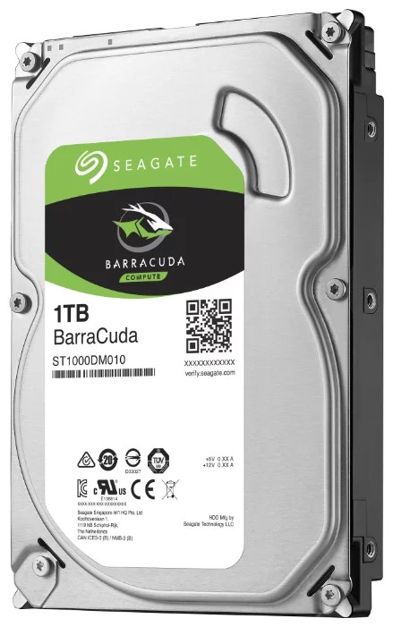 Seagate BarraCuda Жесткий диск HDD 1Tb ST1000DM010 - фото 1 - id-p54620307