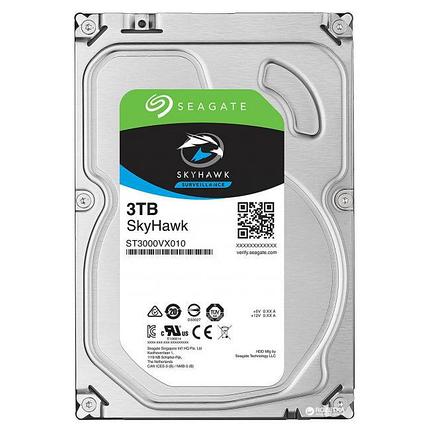Seagate SkyHawk Жесткий диск для видеонаблюдения 3Tb ST3000VX010, фото 2