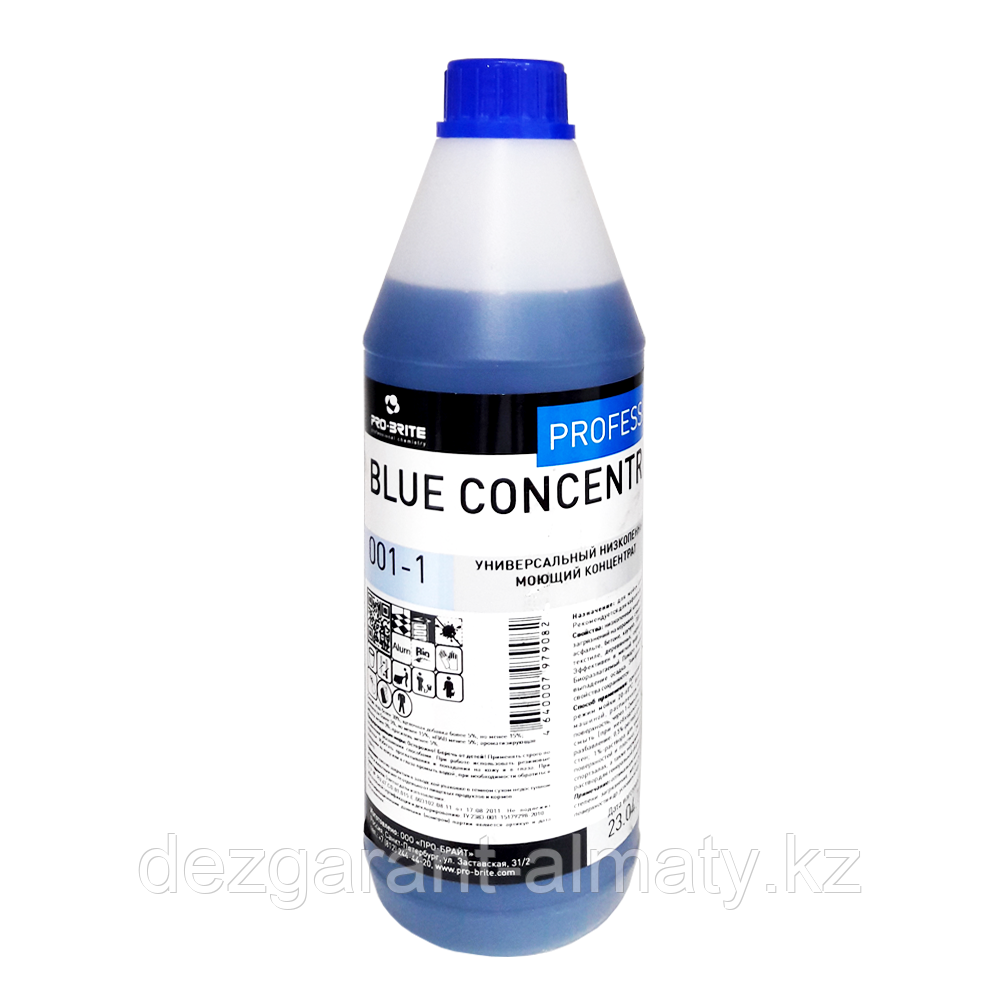 Универсальный низкопенный моющий концентрат Blue Concentrate - фото 1 - id-p54625805