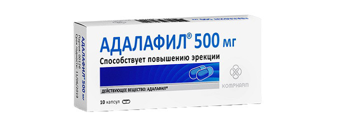 Адалафил – капсулы для потенции