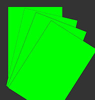 Флуоресцентная фотобумага (Green)