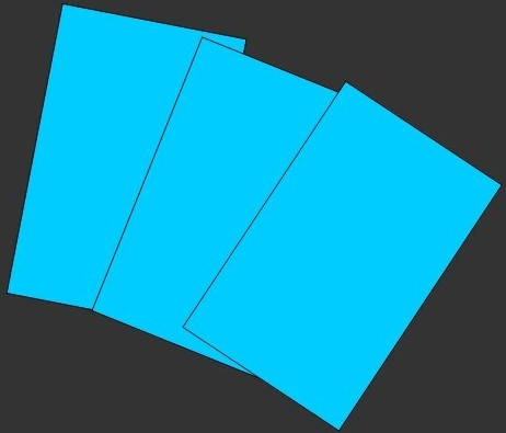 Флуоресцентная фотобумага (Blue)