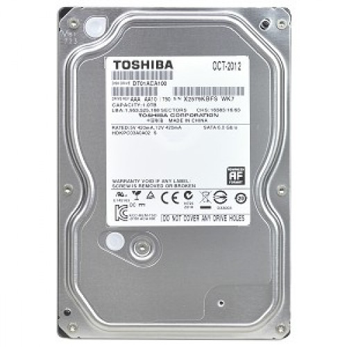 TOSHIBA Жесткий диск HDD 1Tb DT01ACA100   