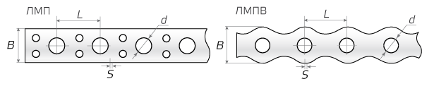 Лента монтажная ЛМПВ 12х0.5 с волнистым профилем - фото 2 - id-p54658247