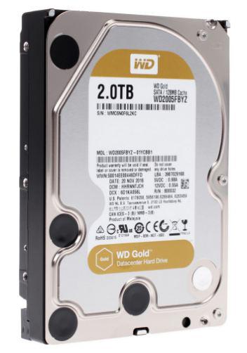 Western Digital Жесткий диск повышенной надежности для ЦОД HDD 2Tb WD2005FBYZ