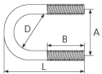 U-1 1/4"