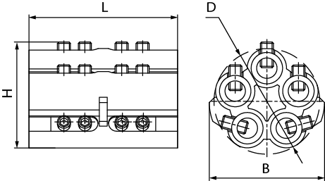 Блоки соединителей в полимерном корпусе КСМ-(1.5-6) - фото 2 - id-p54664564