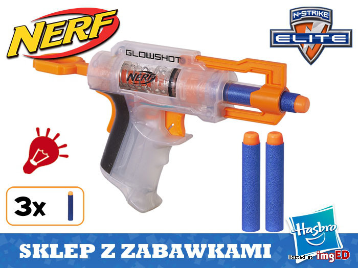 Nerf НЁРФ ЭЛИТ Глоушот (бластер)