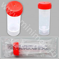 Контейнер лабораторный для взятия проб, 30 мл, с завинчивающейся крышкой, нестерильный, в инд. уп., п/п