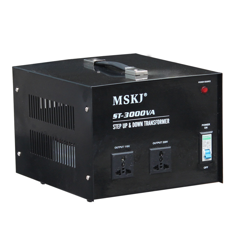Понижающий и повышающий трансформатор на 220v/110 v и 110v/220v ST ...