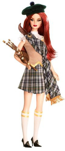 Barbie Коллекционная кукла Барби "Куклы Мира", Шотландия