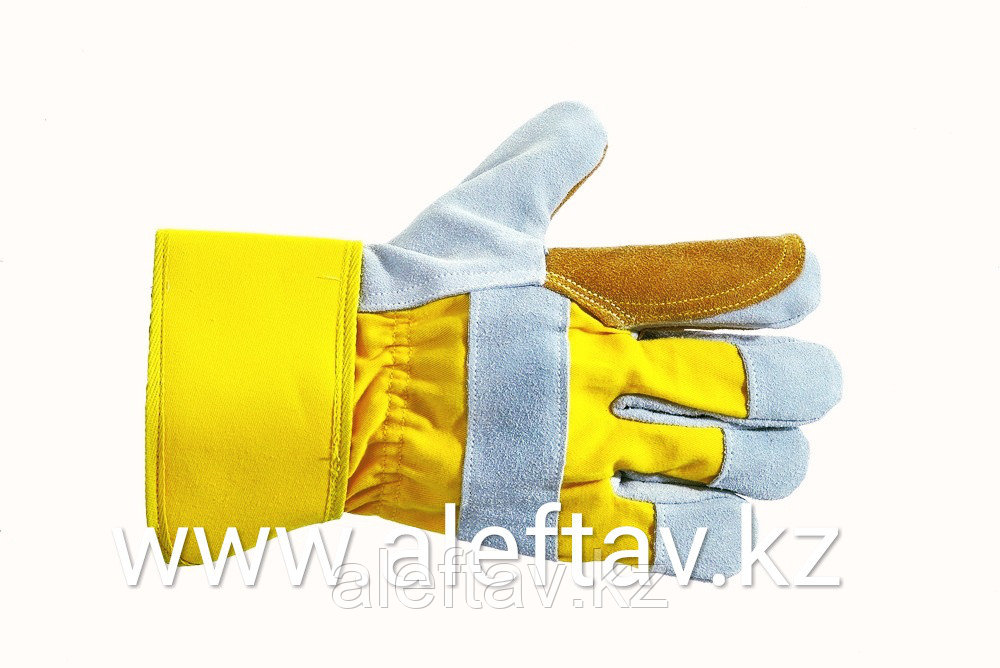 Рабочие перчатки с ПВХ усилением - фото 1 - id-p54724054