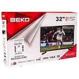 Телевизор LED BEKO 32HD8508LED {81см|32", FullHD, USB, MP4, DVB, VGA, HDMI}, фото 2