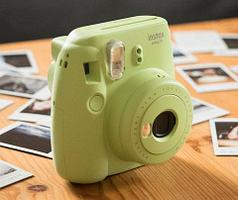 Фотоаппарат моментальной печати Fujifilm Instax Mini 9 (Зелёный лайм)