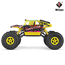 Радиоуправляемый краулер WLToys 18428-C Conqueror Competition 4WD EP 1:18 (желтый), фото 2