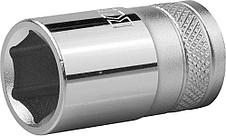 Торцовые головки KRAFTOOL "INDUSTRIE QUALITAT", Cr-V, FLANK, хромосатинированные, 1/2", фото 3