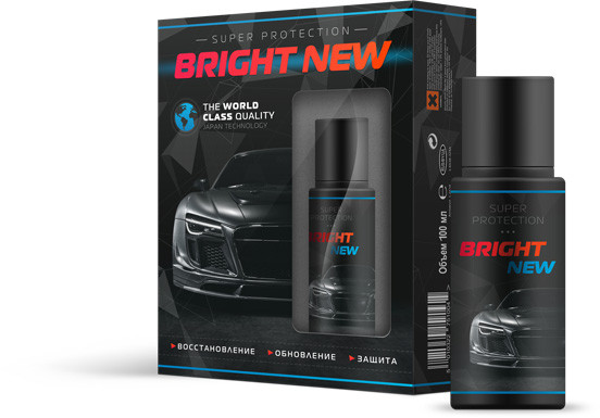 Bright New (Брайт Нью) – защитное покрытие для авто