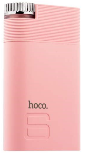 Дополнительный аккумулятор Hoco B30 Power Bank 8000 mAh (розовый) - фото 2 - id-p54758105